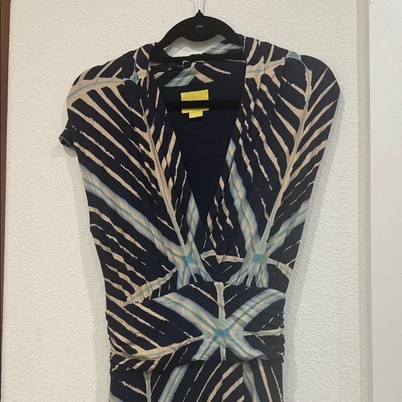 Maeve Black and Cream Patterned Maxi Dress - Picture 3 of 6